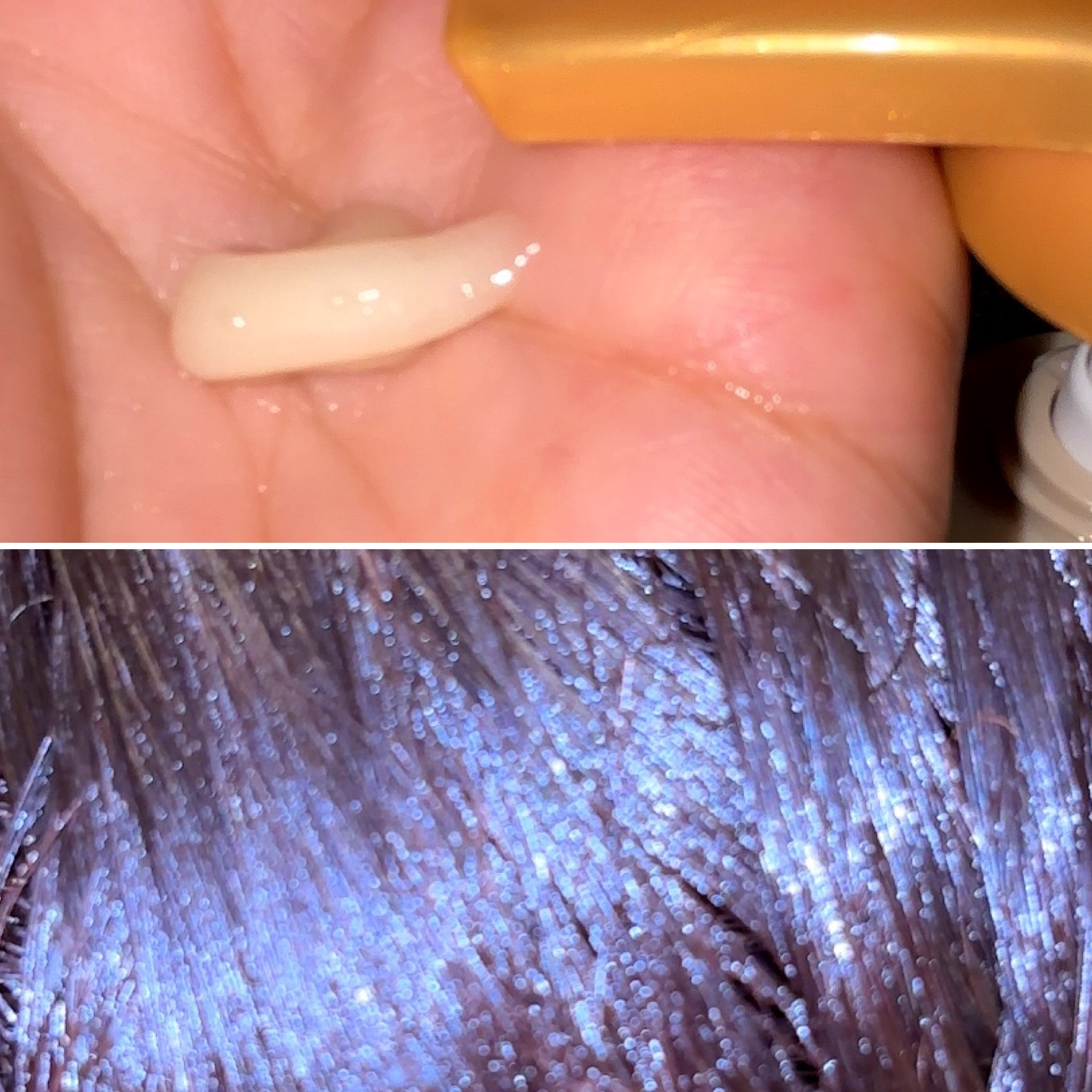 スーパーリッチシャイン ダメージリペア 補修シャンプー / 補修コンディショナー/LUX/市販シャンプーを使ったクチコミ（3枚目）