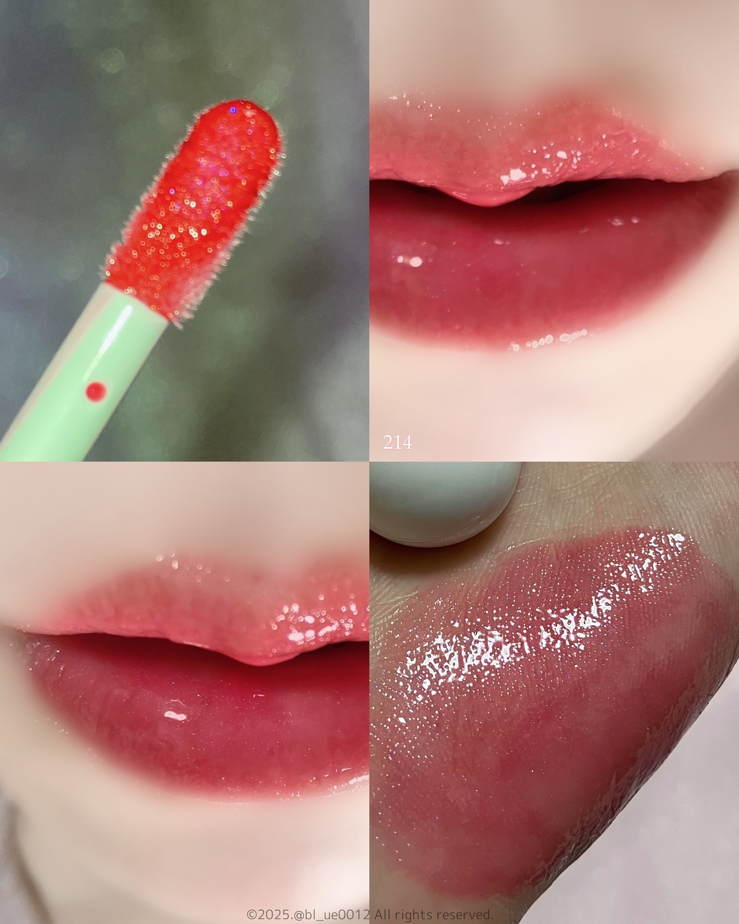 ティント リップ ジェル/ちふれ/リップティントを使ったクチコミ（2枚目）