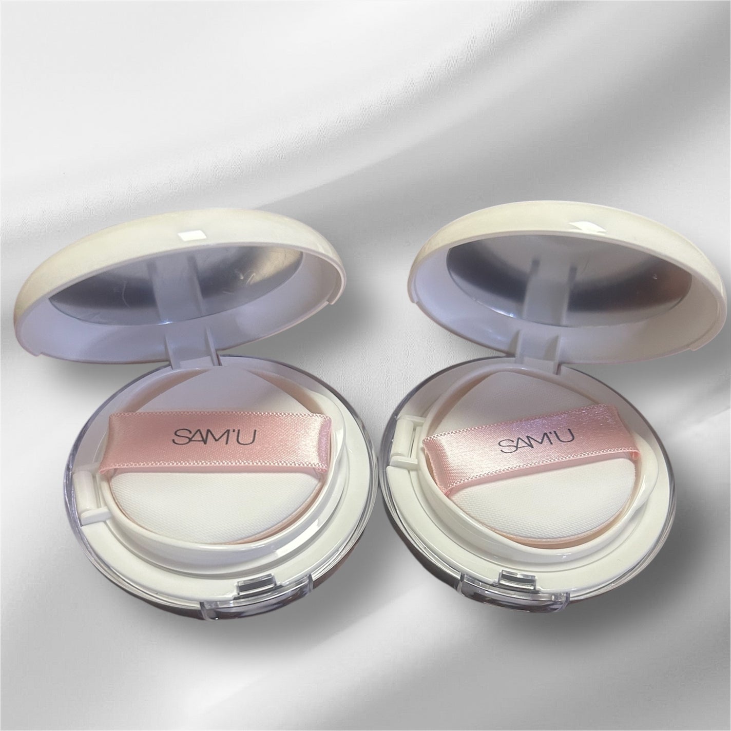 センシティブピュア&ピュアクッション/SAM'U/クッションファンデーションを使ったクチコミ(2枚目)