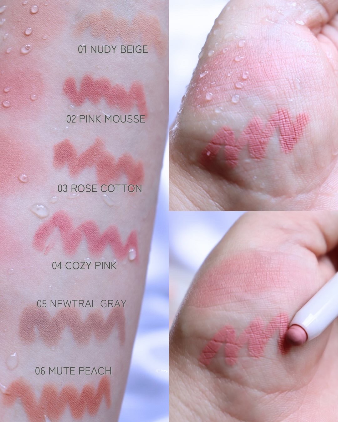 ライン プルーフ リップペンシル 01 ヌーディベージュ /Heart Percent/リップライナーを使ったクチコミ（3枚目）