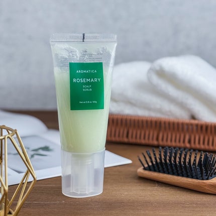 ローズマリー スカルプ スクラブ/AROMATICA/ヘッドスクラブを使ったクチコミ(1枚目)