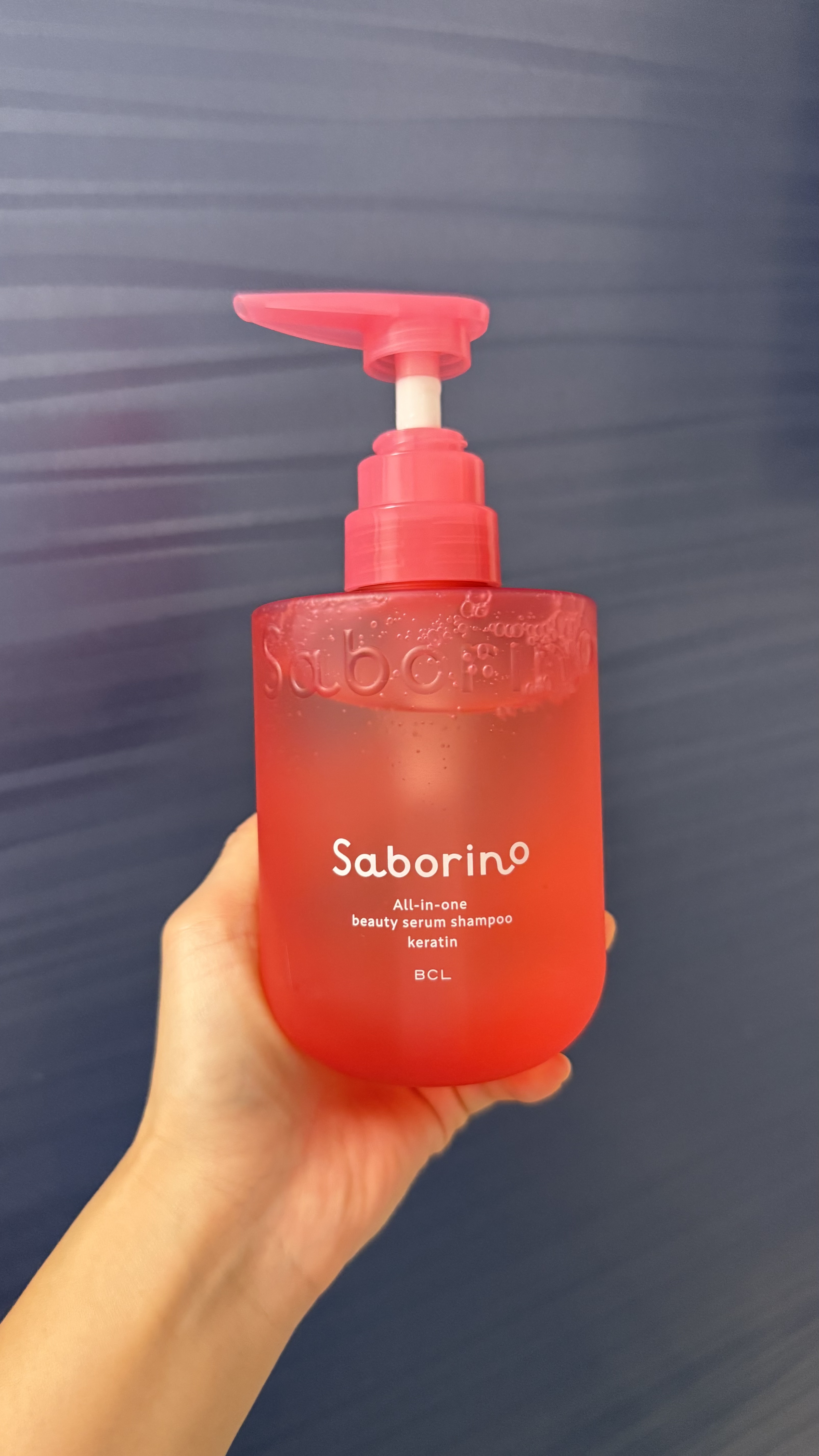 サボリーノ　オールインワン美容液シャンプー K 390ｍL/サボリーノ/市販シャンプーを使ったクチコミ（1枚目）