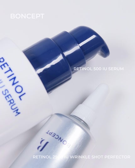 レチノール2500IUリンクルショットパーフェクター/BONCEPT/美容液を使ったクチコミ(4枚目)
