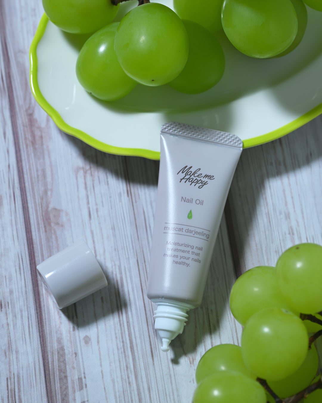 メイクミーハッピー ネイルオイル muscat darjeeling/キャンメイク/ネイルオイル・トリートメントを使ったクチコミ(1枚目)