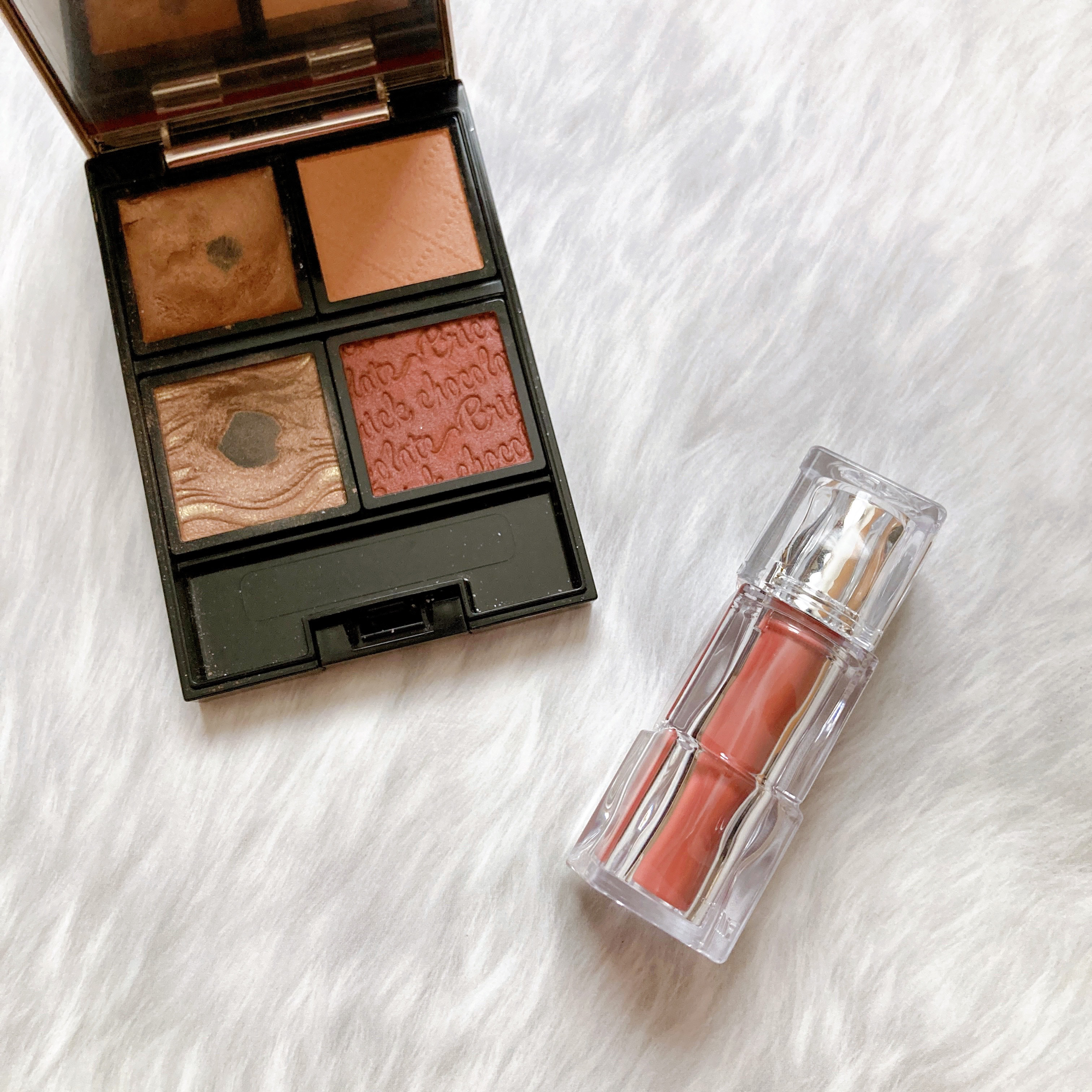 ドラマティックアイカラー (パウダー)/(クリーム)/マキアージュ/アイシャドウパレットを使ったクチコミ（1枚目）