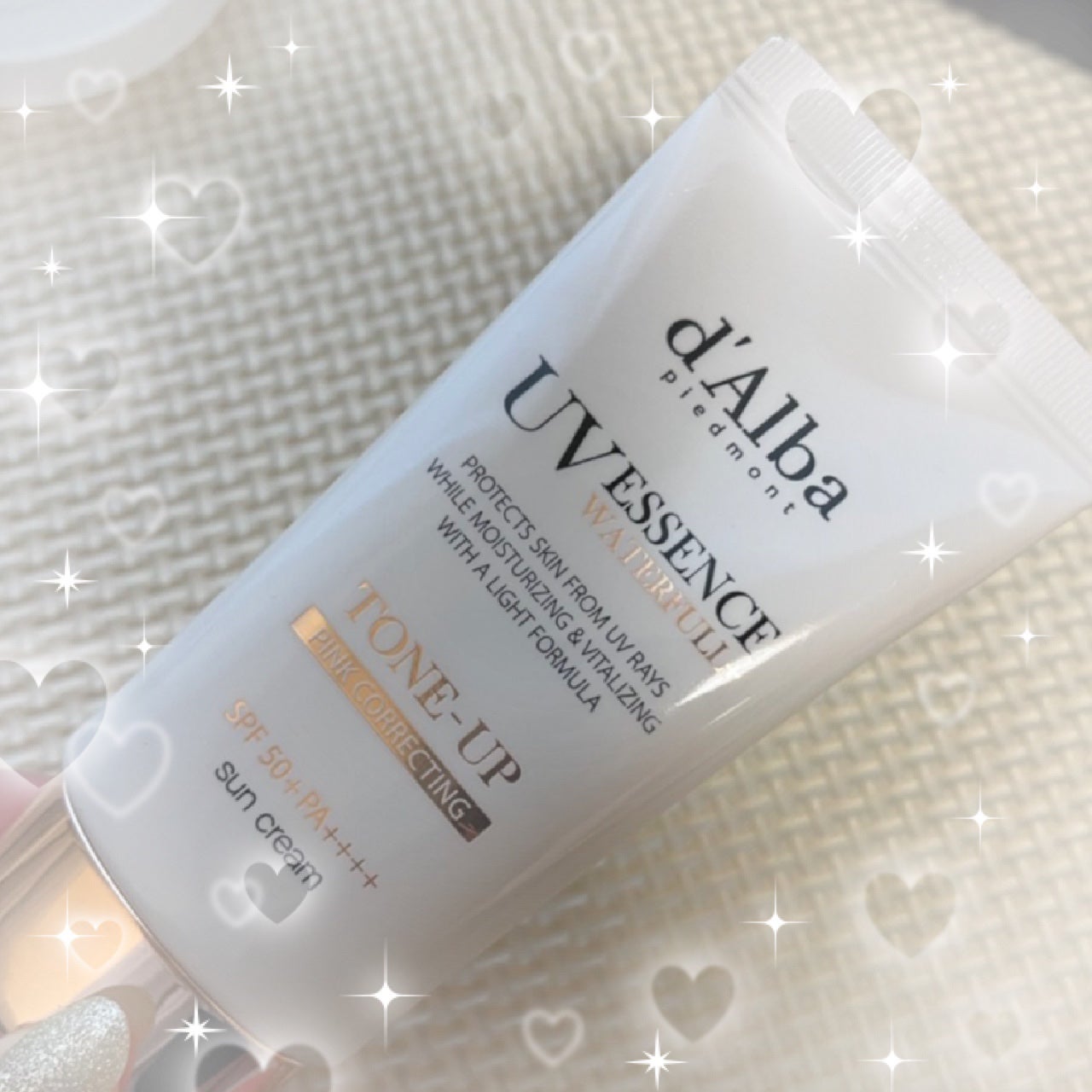 ウォータフルトーンアップサンクリーム/ダルバ/日焼け止めクリームを使ったクチコミ(1枚目)