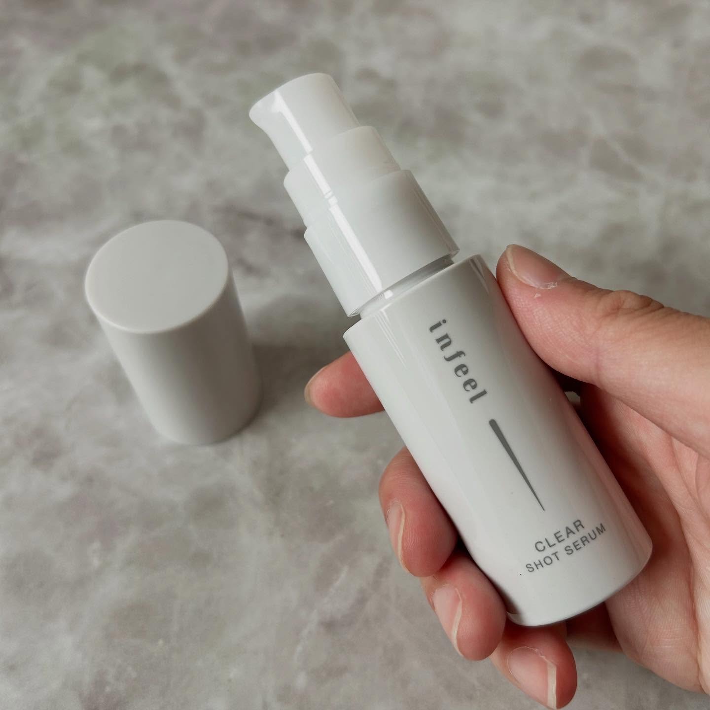 infeel クリアショットセラム[美容液]/Rz+ by ROSETTE/美容液を使ったクチコミ（2枚目）