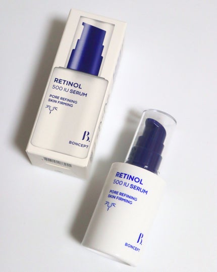 レチノール2500IUリンクルショットパーフェクター/BONCEPT/美容液を使ったクチコミ(4枚目)