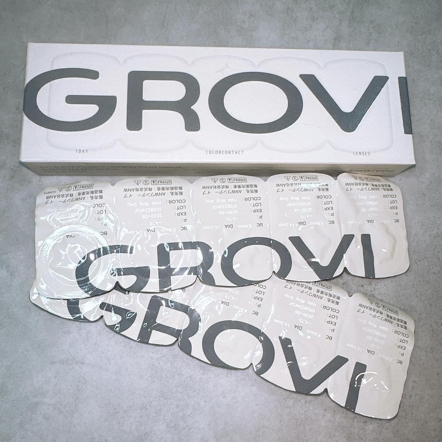 GROVI 1day/GROVI/ワンデー（１DAY）カラコンを使ったクチコミ（2枚目）
