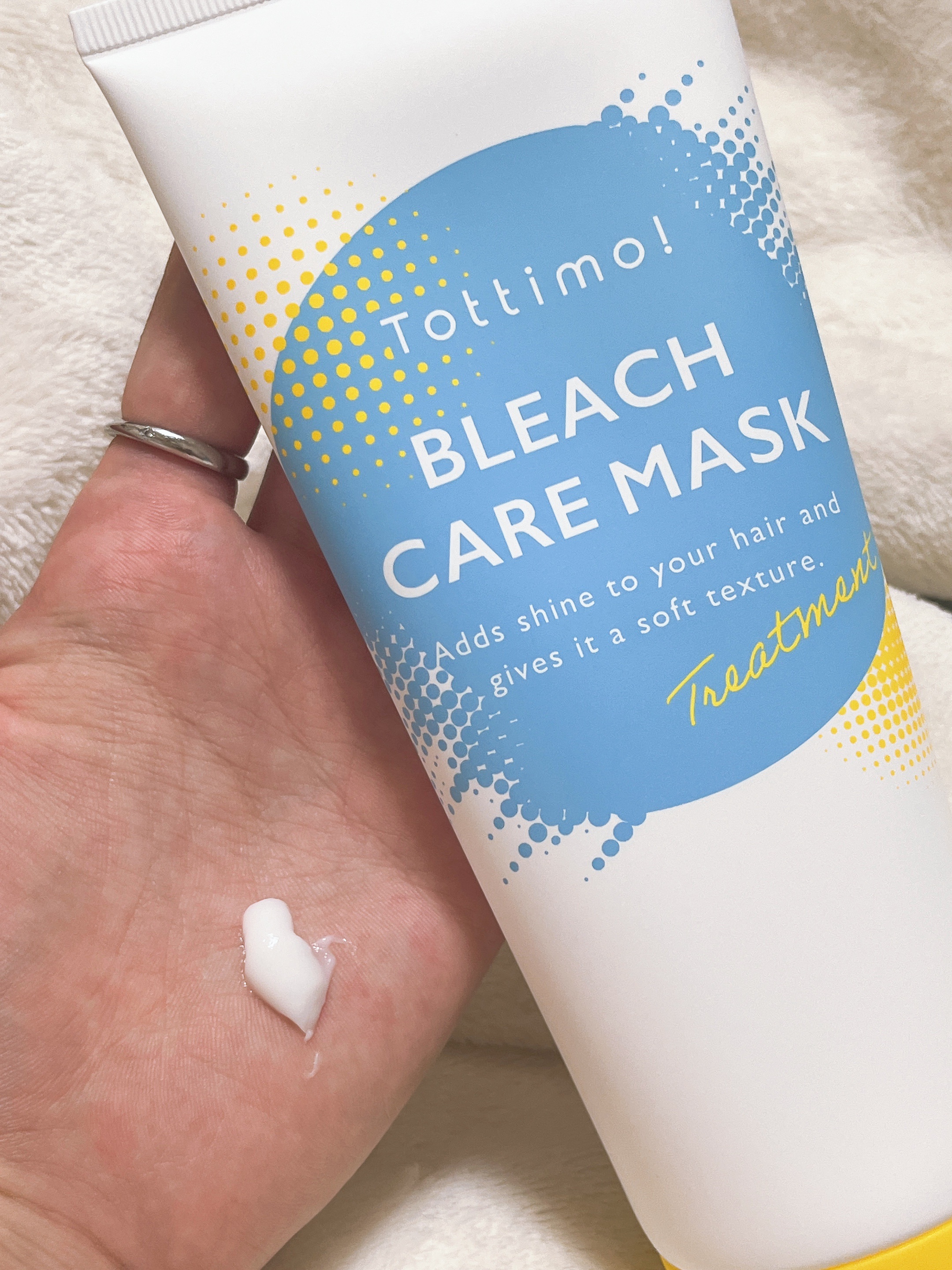 Tottimo!ブリーチケアマスク/Tottimo! /ヘアマスク・ヘアパックを使ったクチコミ（1枚目）