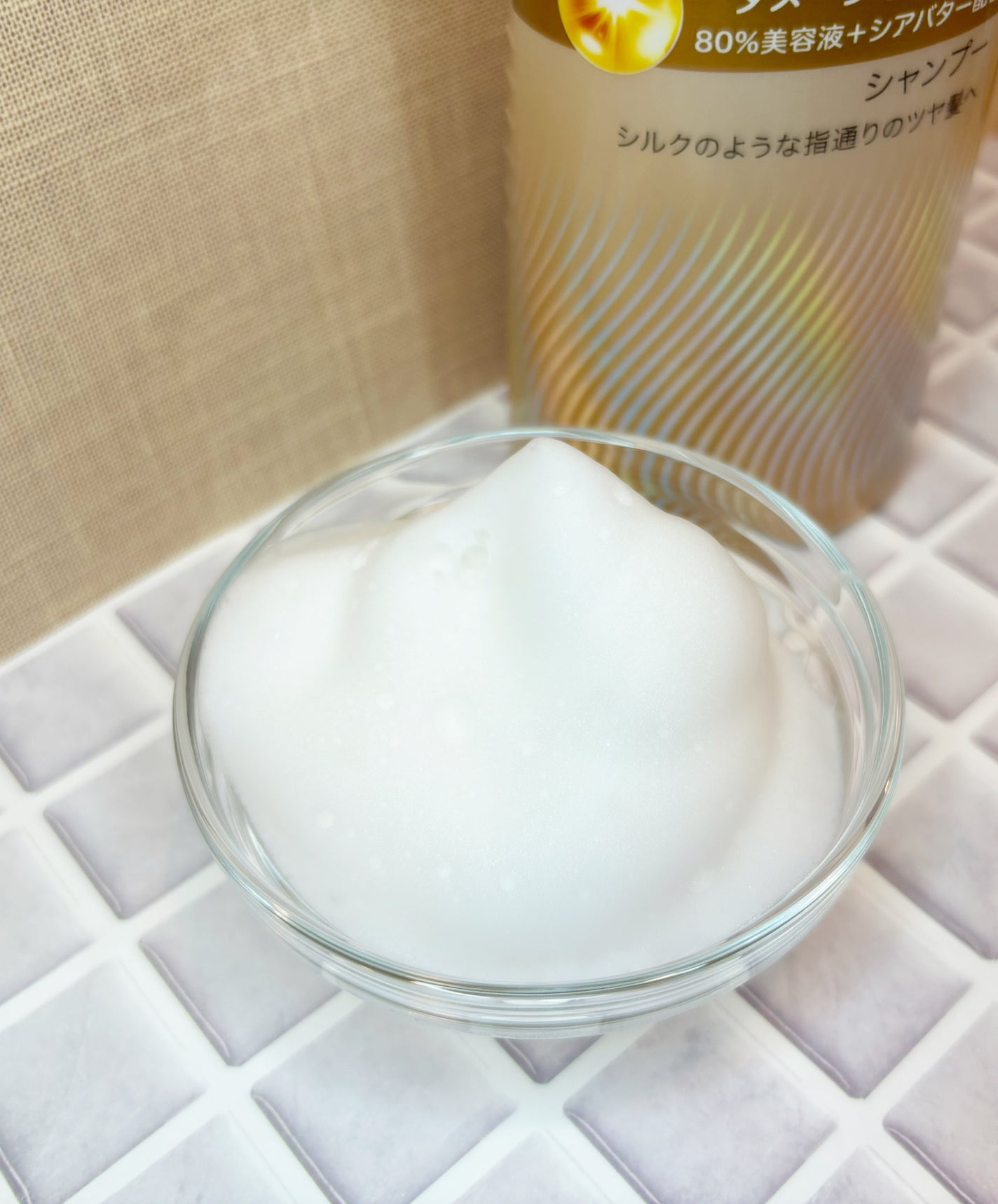 スーパーリッチシャイン ダメージリペア 補修シャンプー / 補修コンディショナー/LUX/市販シャンプーを使ったクチコミ(3枚目)