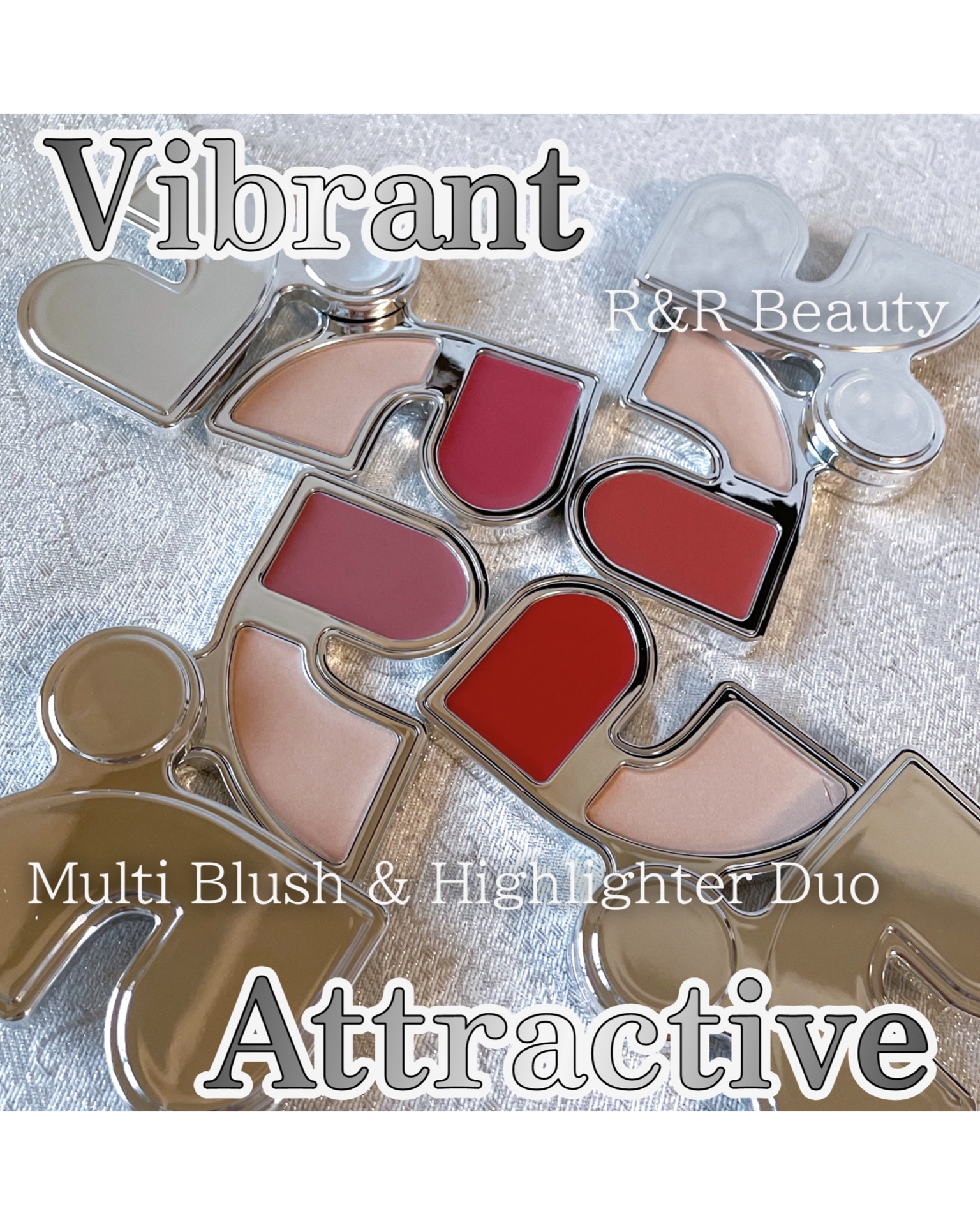 マルチブラッシュアンドハイライターデュオ/Rest & Recreation BEAUTY/ジェル・クリームチークを使ったクチコミ（1枚目）