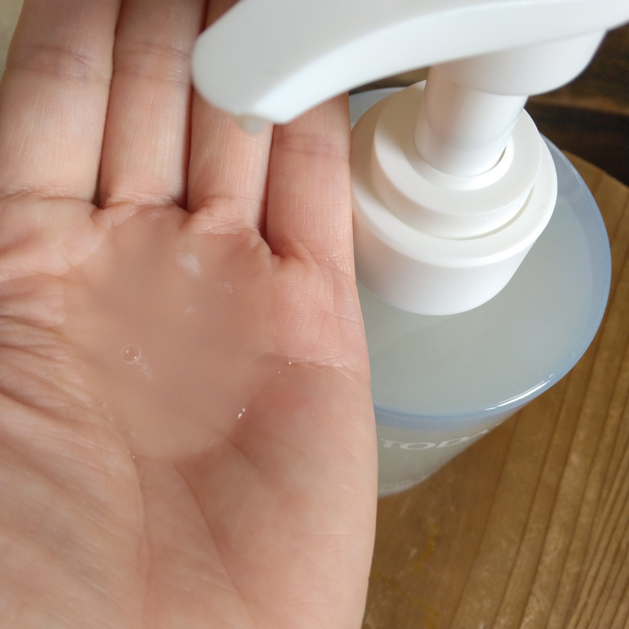 ソフトモイスチャー酵素ボディウォッシュ/TODAY With/ボディソープを使ったクチコミ（2枚目）