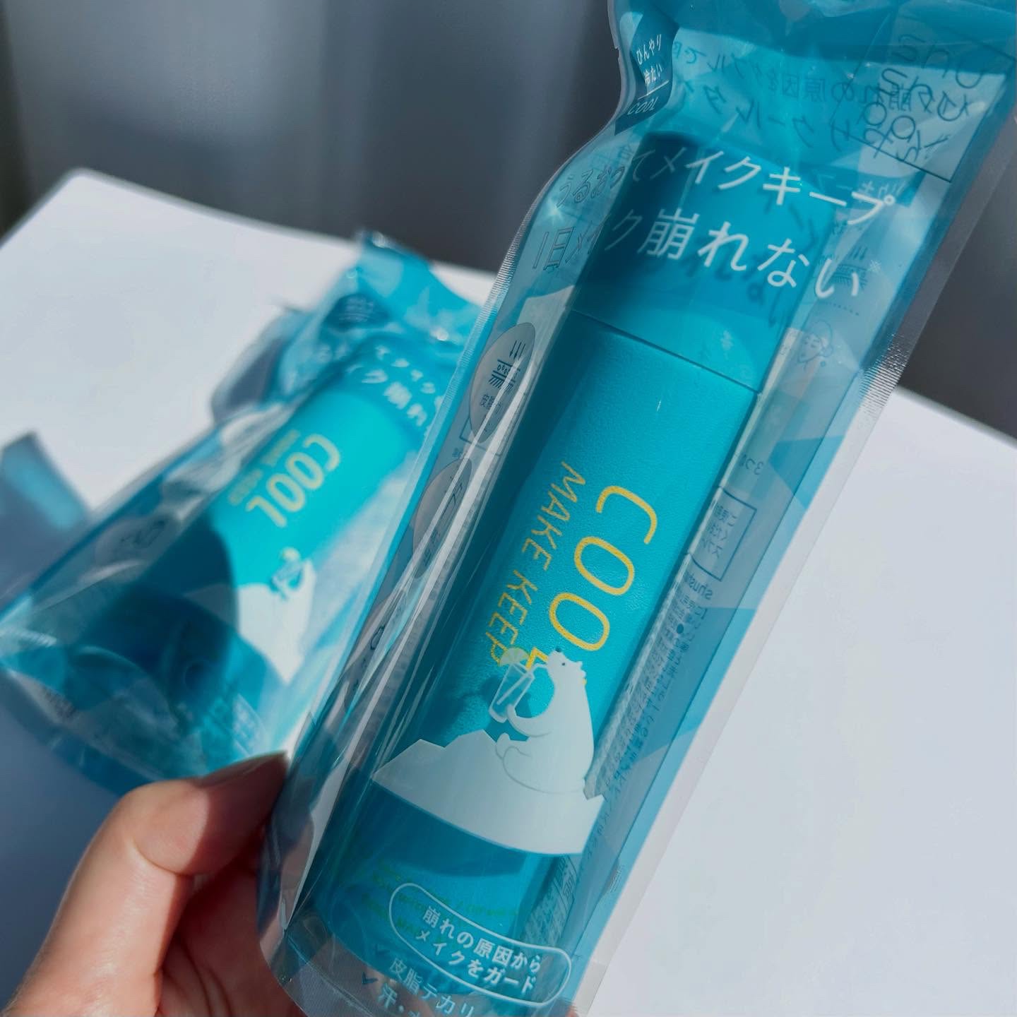 ひんやりメイクキープスプレー＋/shushupa!/ミスト状化粧水を使ったクチコミ（3枚目）