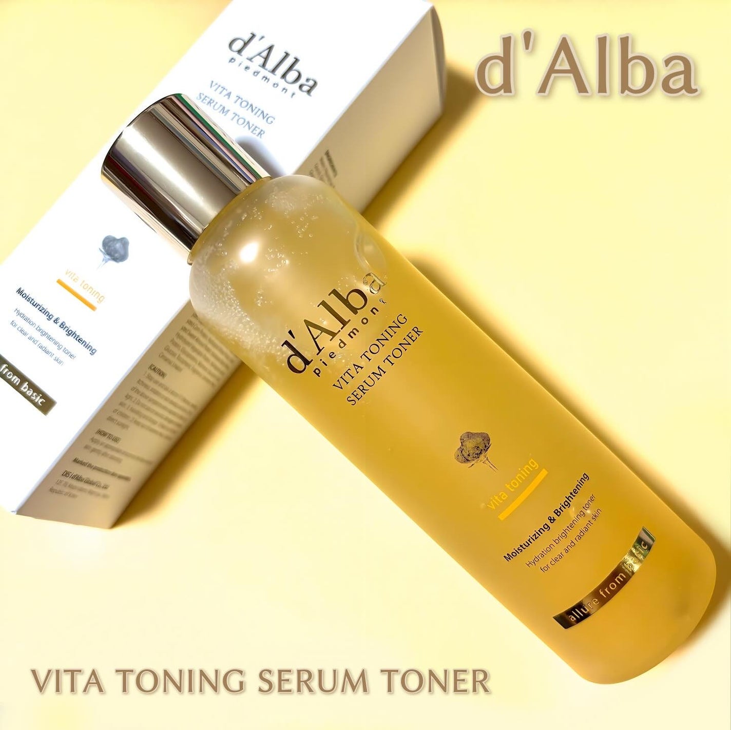 ビタトーニングセラムトナー/ダルバ/化粧水を使ったクチコミ(1枚目)