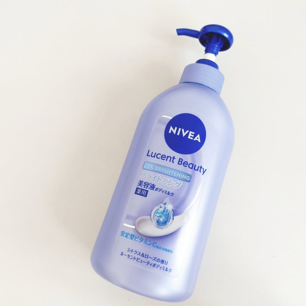【医薬部外品】ニベア ルーセントビューティ シルクブライトニング ブライトニング美容液ボディミルク/ニベア/ボディミルクを使ったクチコミ（2枚目）