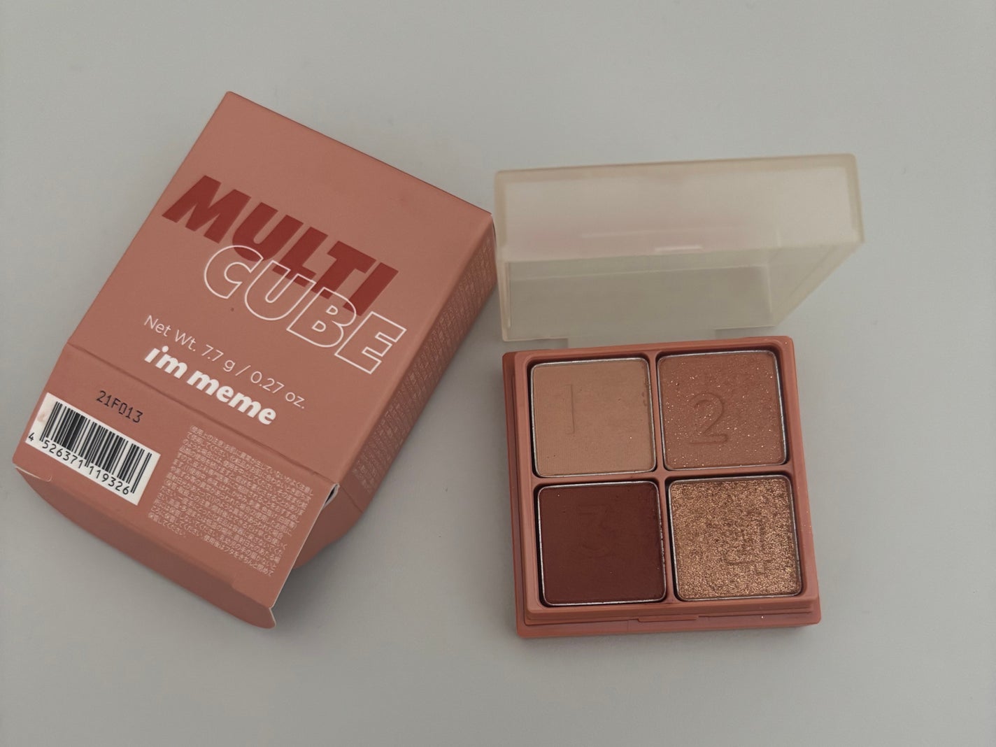 マルチキューブ/i’m meme/アイシャドウパレットを使ったクチコミ(1枚目)