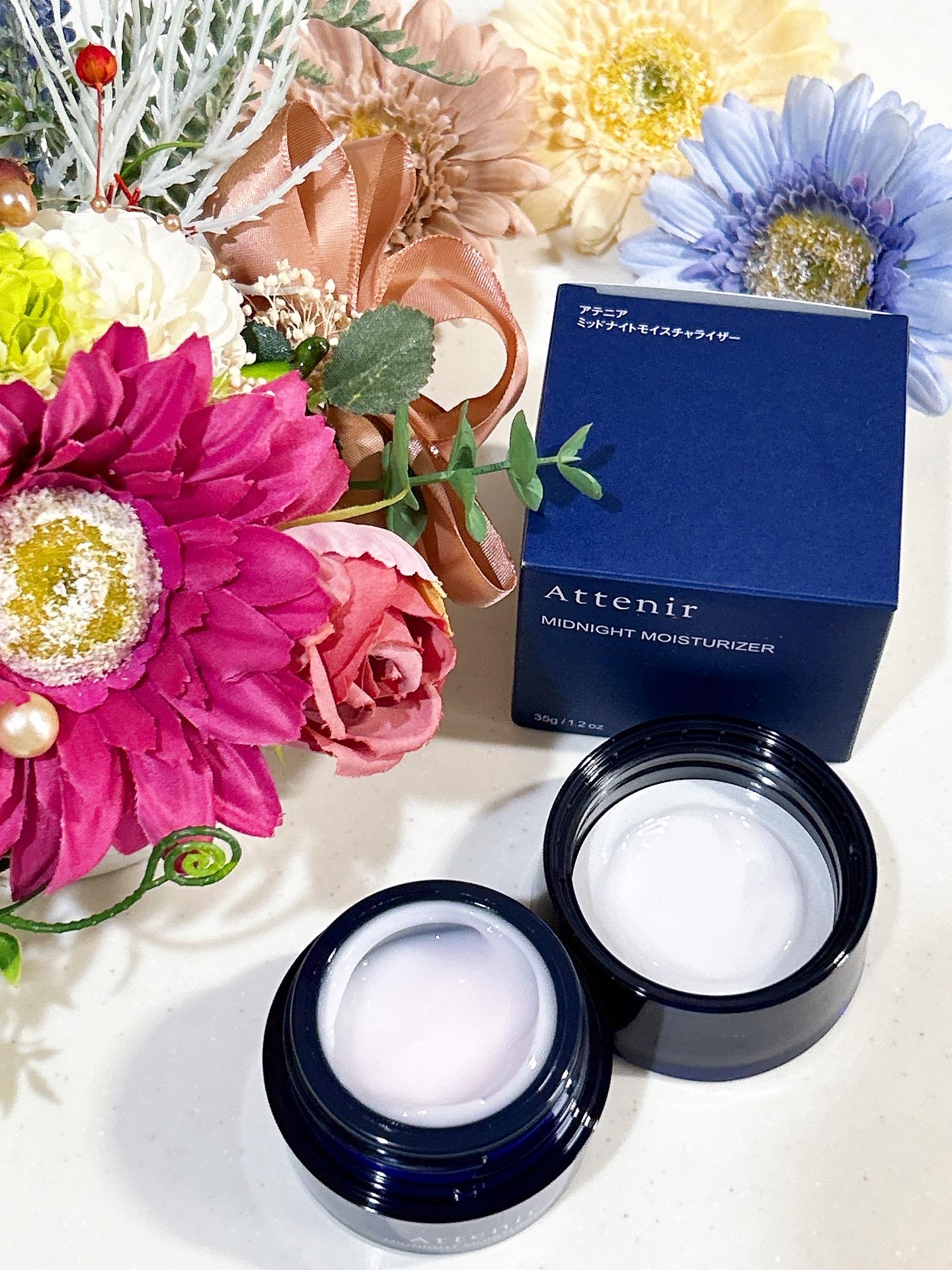 アテニア ミッドナイトモイスチャライザー 35g/アテニア/フェイスクリームを使ったクチコミ（2枚目）