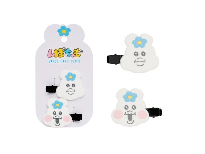 SHOBIDO フロッキー前髪クリップ んぽちゃむ