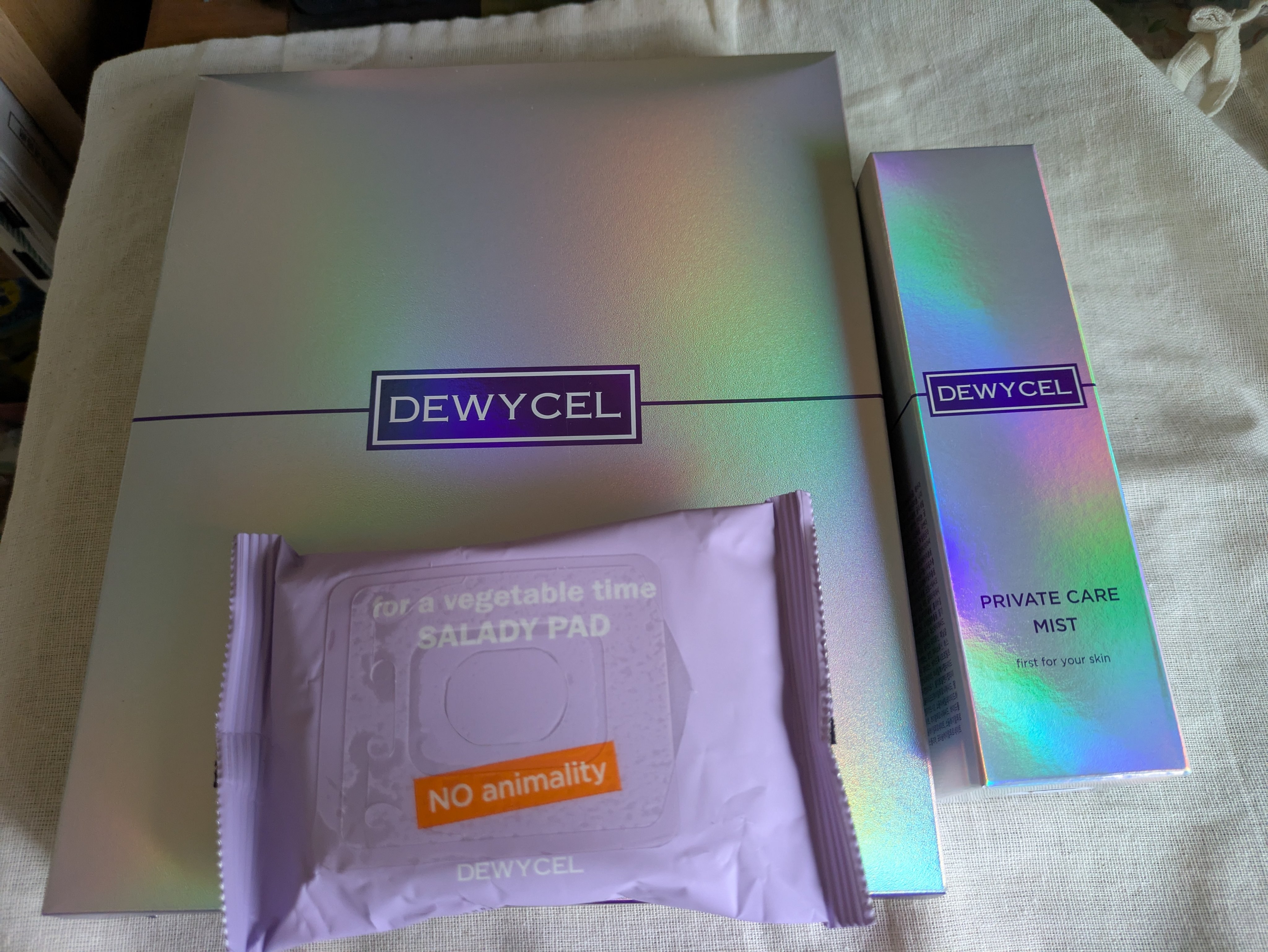 プライベートケアミスト/DEWYCEL/フィックスミストを使ったクチコミ（1枚目）