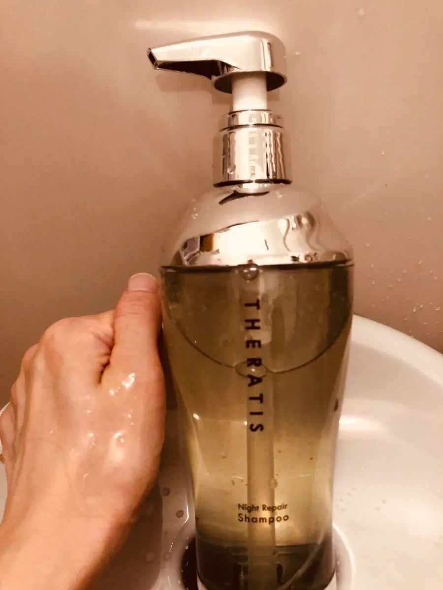 ナイトリペア シャンプー/ヘアトリートメント/THERATIS/シャンプー・コンディショナーを使ったクチコミ(2枚目)