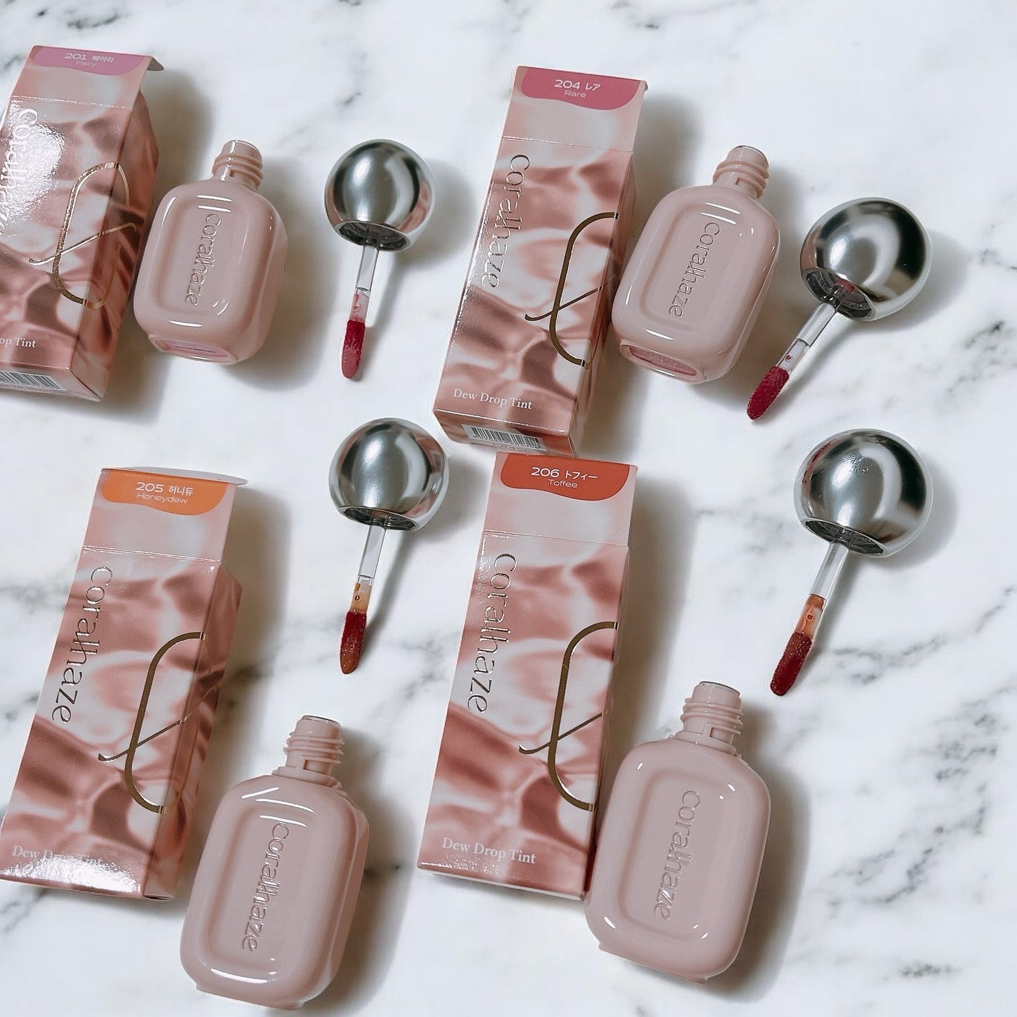 デュー ドロップ ティント/Coralhaze/リップティントを使ったクチコミ(2枚目)