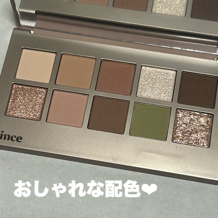 ニューデップスアイシャドウパレット/hince/アイシャドウパレットを使ったクチコミ(2枚目)