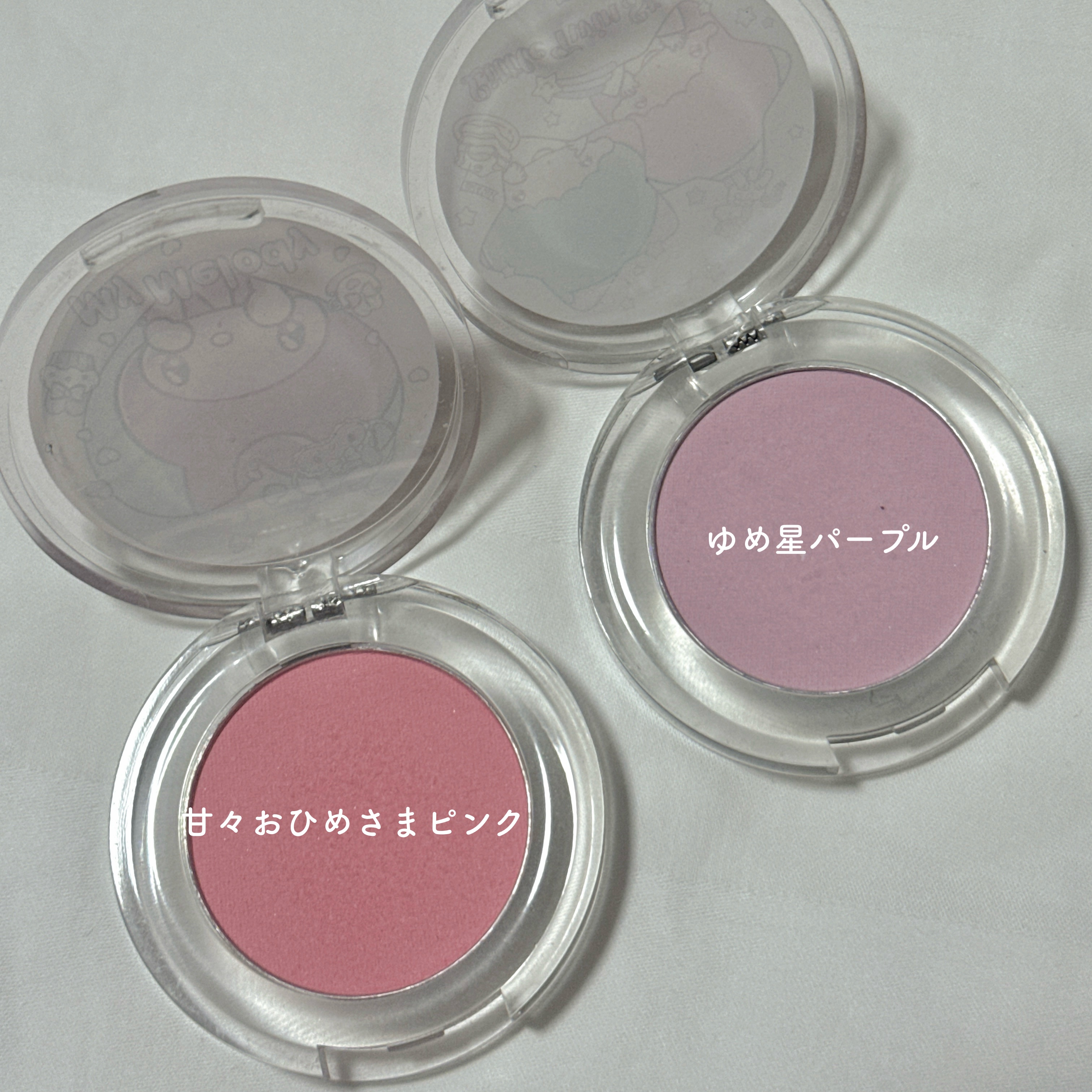 サンリオキャラクターズ ポンデクルール/クレアボーテ/パウダーアイシャドウを使ったクチコミ（2枚目）