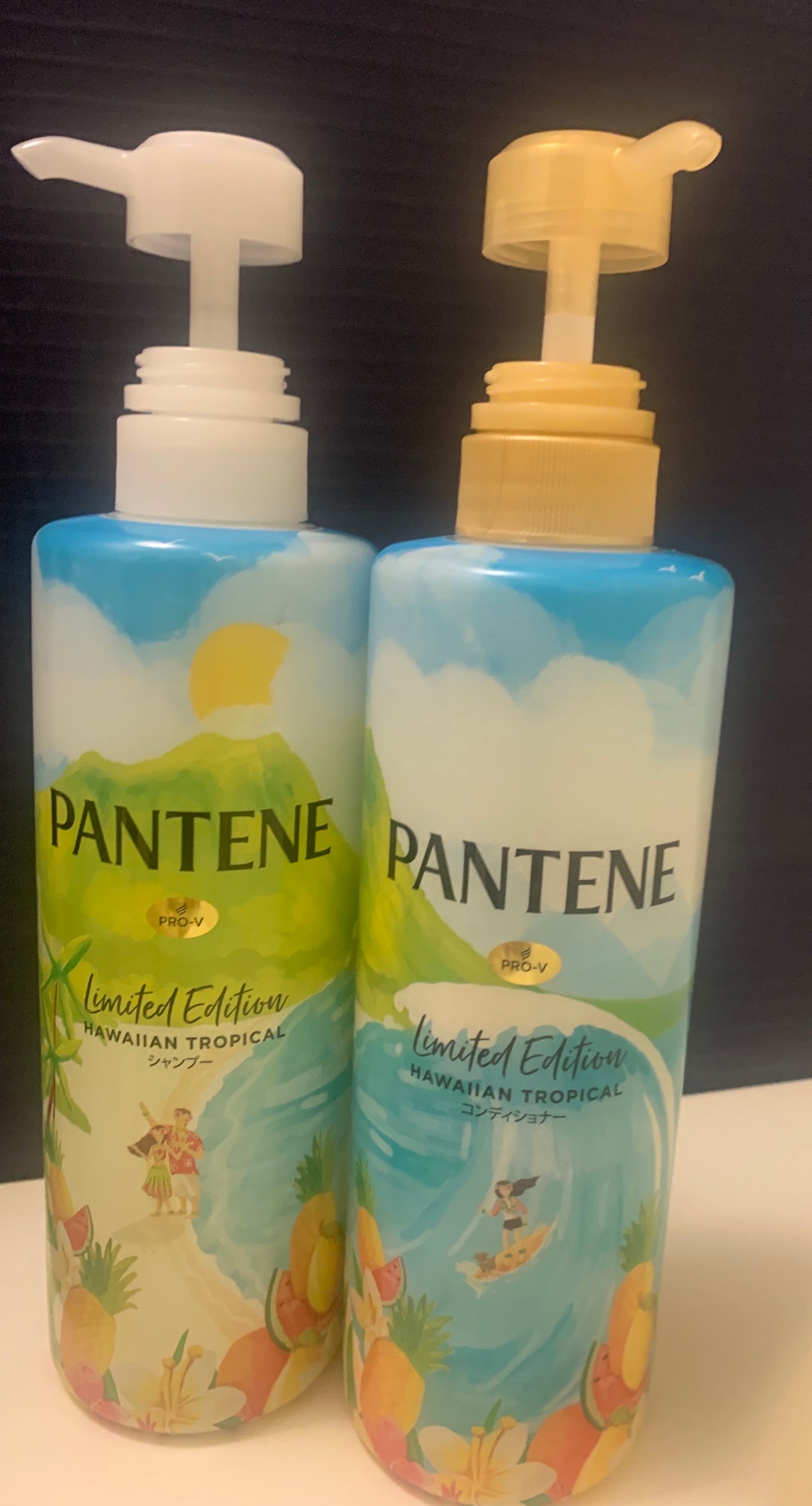 パンテーン シャンプー&コンディショナーセット 400g+400g ハワイアントロピカル/パンテーン/市販シャンプーを使ったクチコミ(1枚目)
