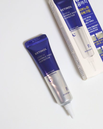 レチノール2500IUリンクルショットパーフェクター/BONCEPT/美容液を使ったクチコミ(2枚目)
