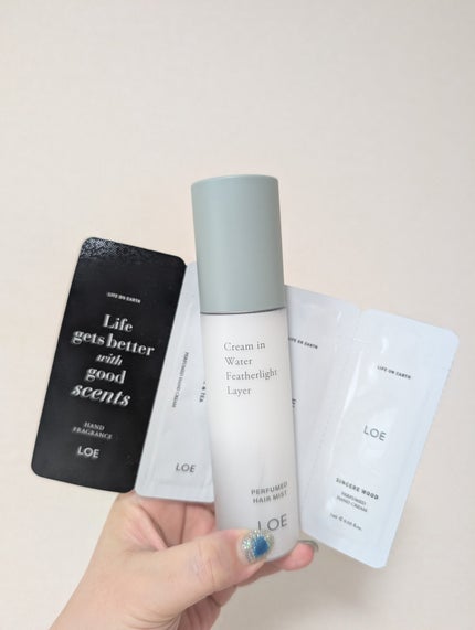 PERFUMED HAIR MIST/LOE/ヘアミストを使ったクチコミ(1枚目)