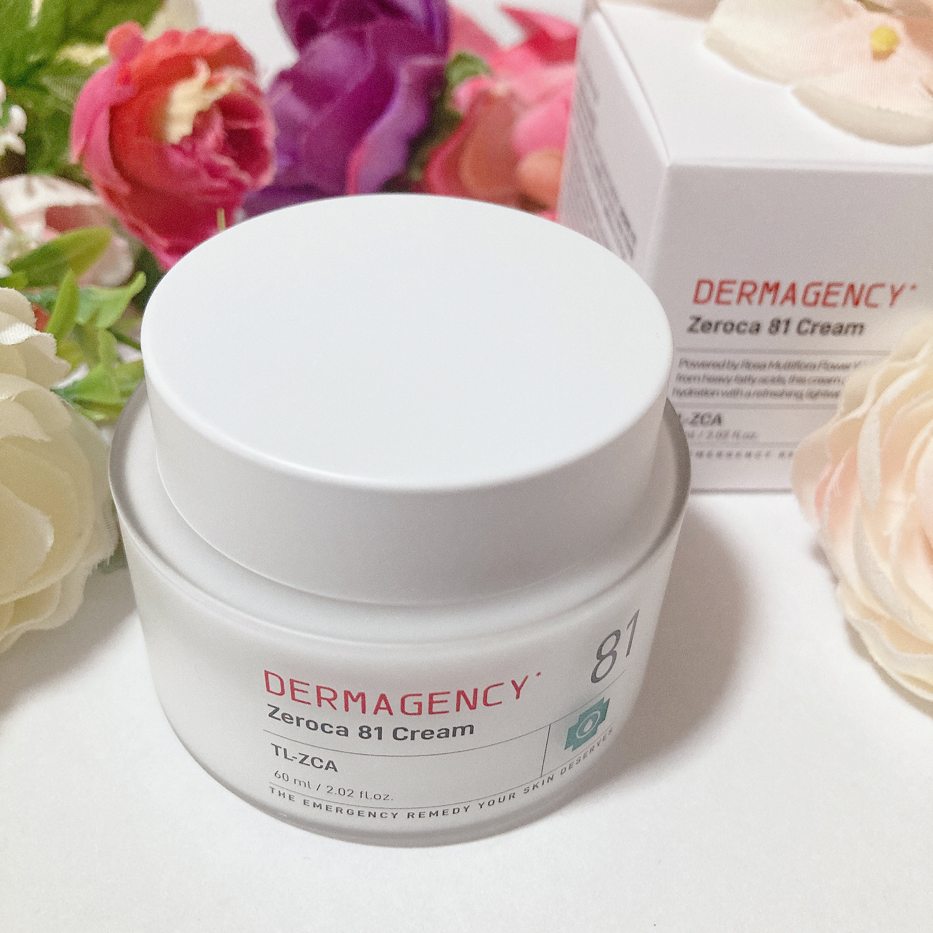 ダーマジェンシー ゼロカ81 クリーム/DERMAGENCY/フェイスクリームを使ったクチコミ（2枚目）