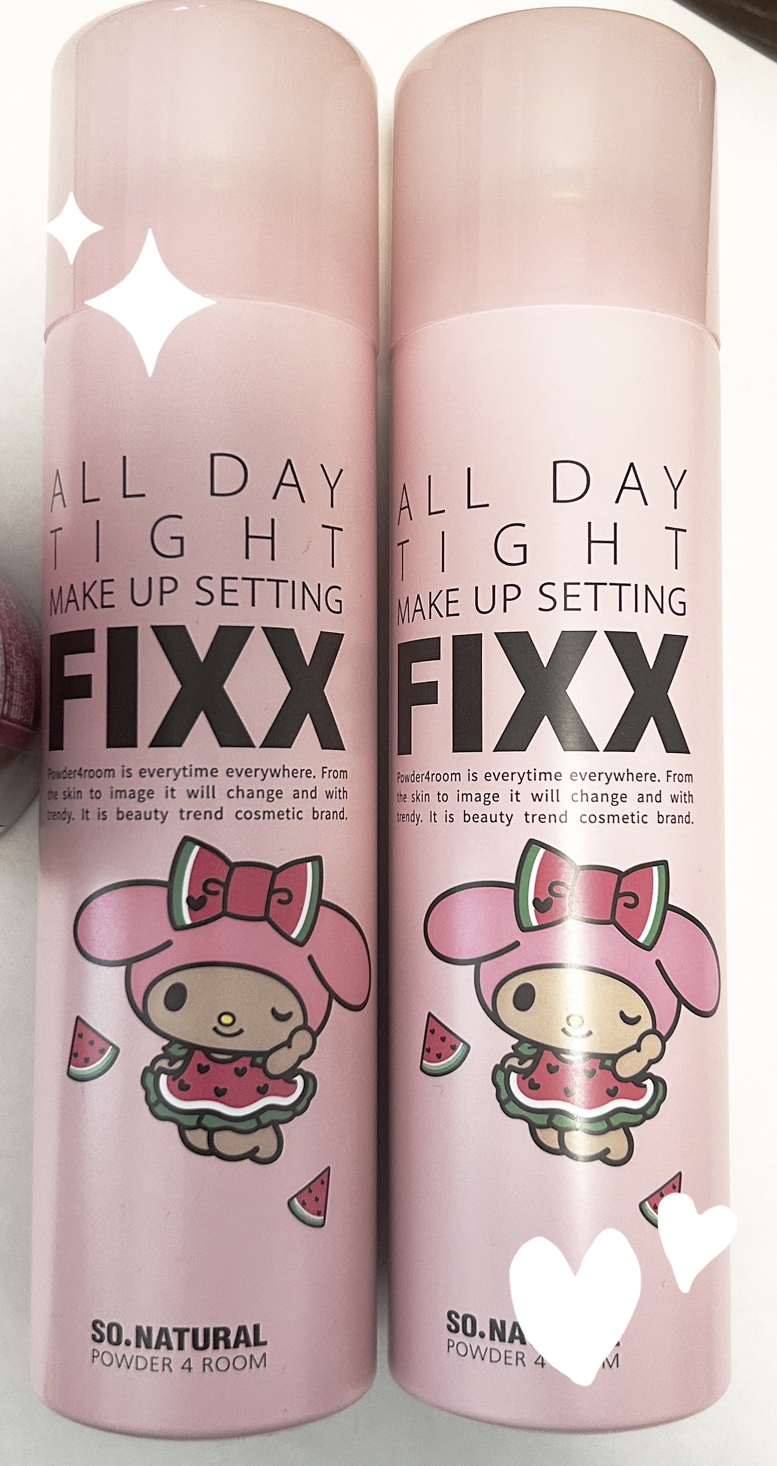 オールデイタイトメイクアップ セッティングフィックス/SO NATURAL/ミスト状化粧水を使ったクチコミ（1枚目）