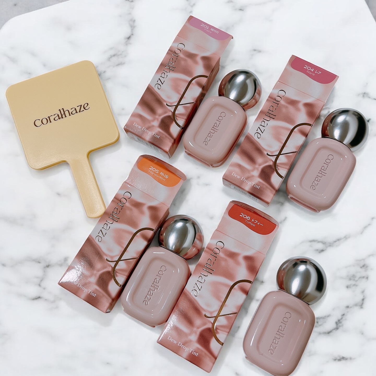 デュー ドロップ ティント/Coralhaze/リップティントを使ったクチコミ（1枚目）