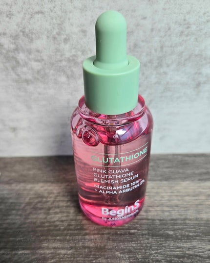 Pink Guava Glutathione Blemish Serum/BeginS by JUNGSAEMMOOL/美容液を使ったクチコミ(2枚目)
