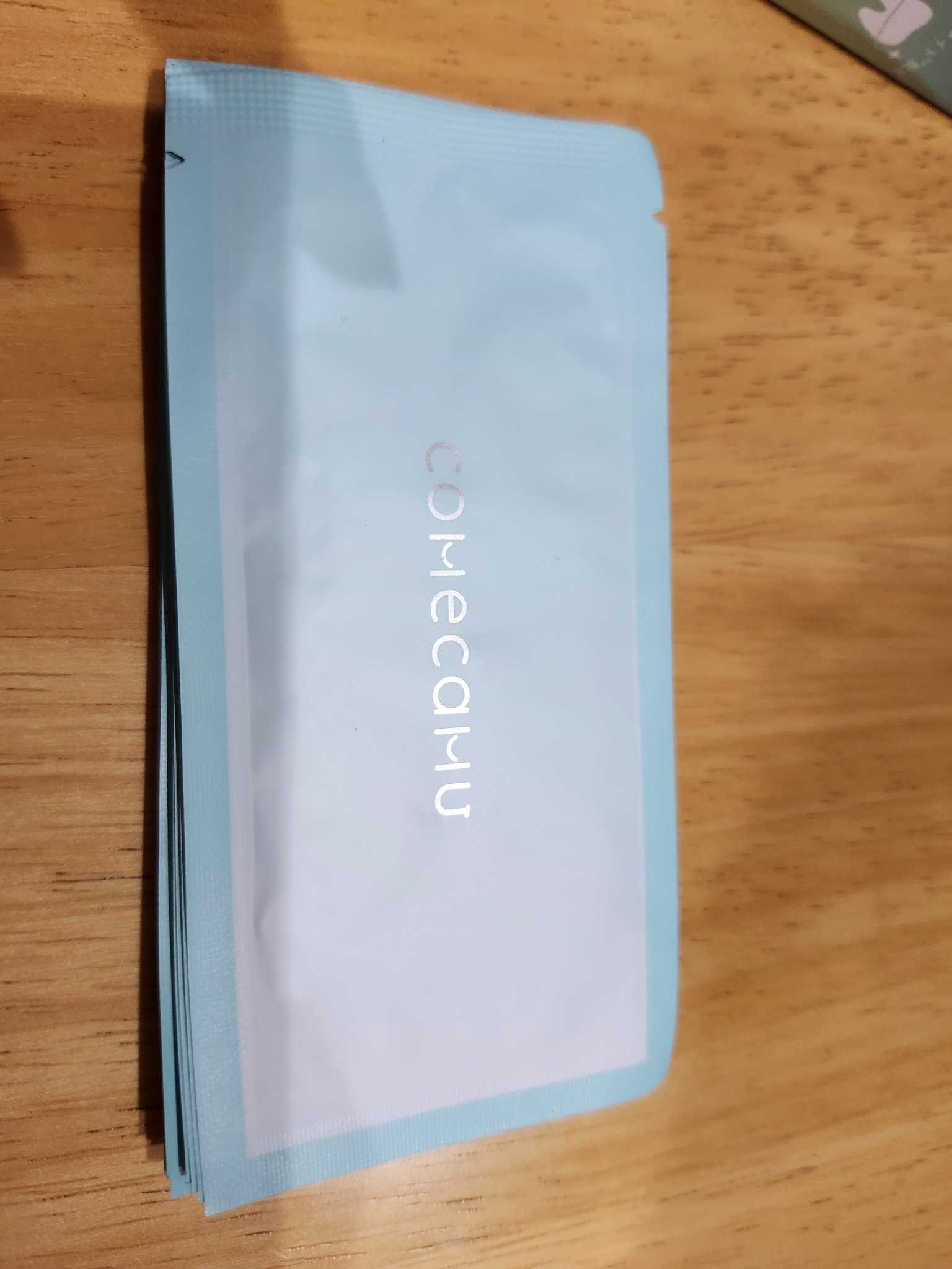 comecamu/カムカム はみがきシート（1箱/7枚入）/SHOBIDO/その他オーラルケアを使ったクチコミ（3枚目）