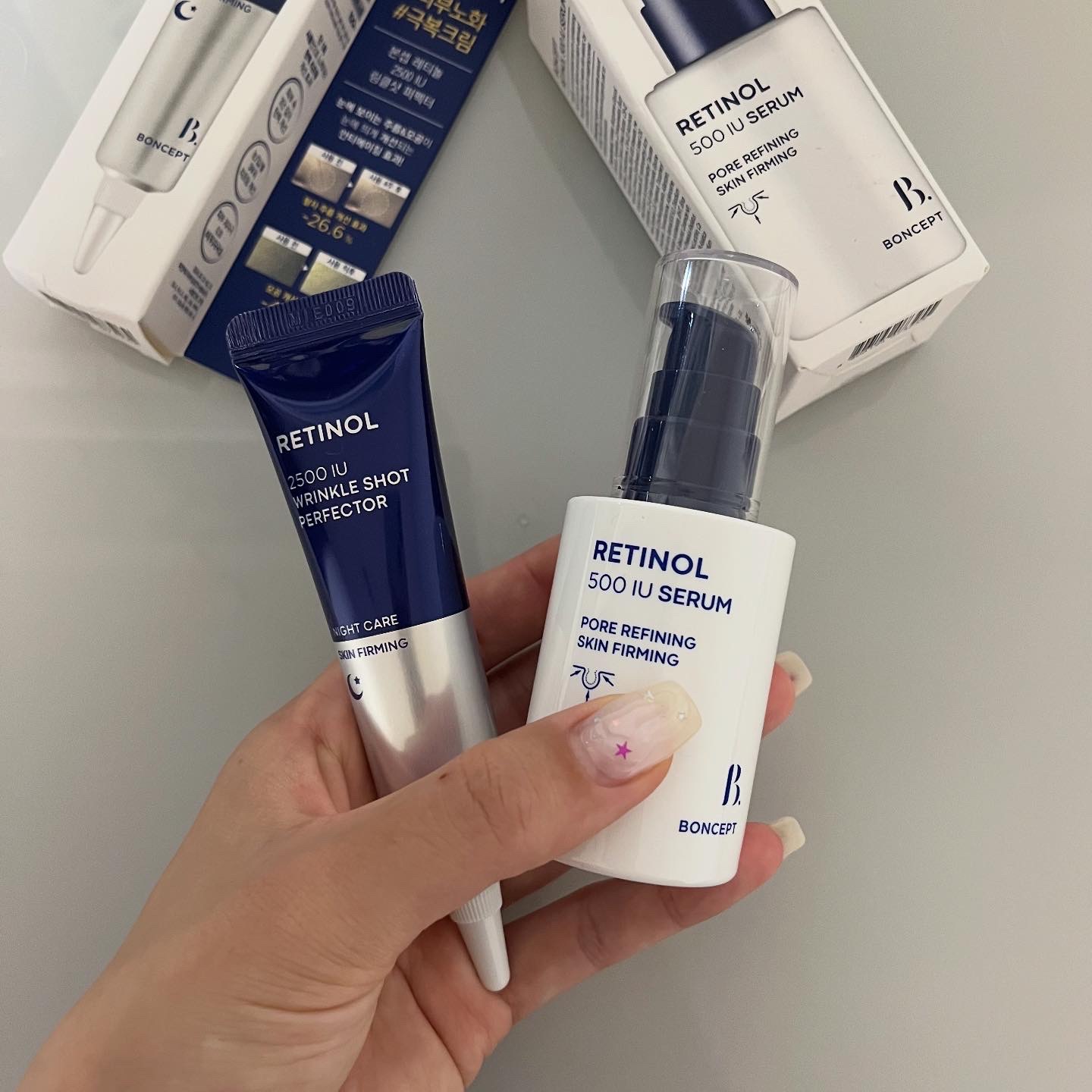 レチノール2500IUリンクルショットパーフェクター/BONCEPT/美容液を使ったクチコミ（1枚目）