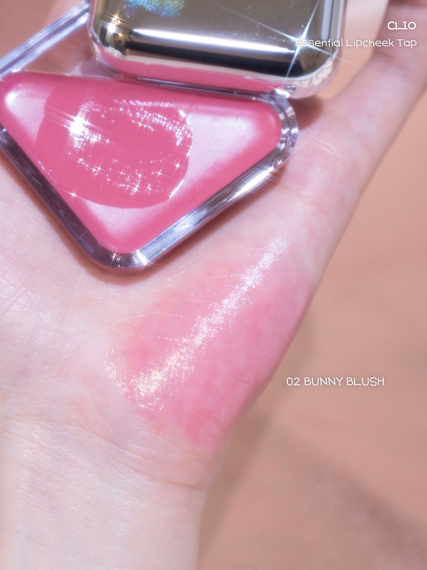 エッセンシャル リップチーク タップ/CLIO/ジェル・クリームチークを使ったクチコミ(3枚目)