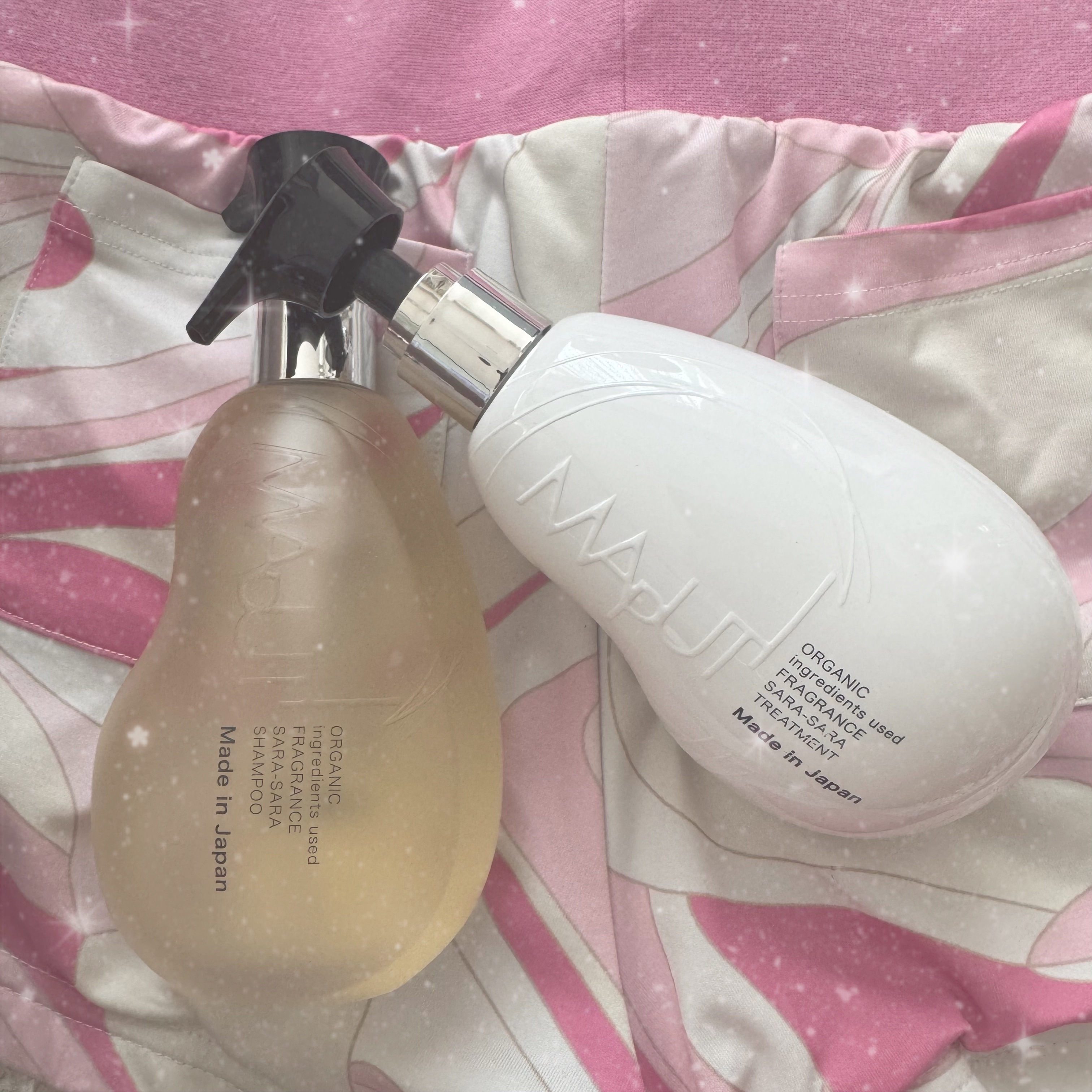 オーガニックフレグランスサラサラシャンプー/トリートメント MAPUTI/MAPUTI/シャンプー・コンディショナーを使ったクチコミ（1枚目）