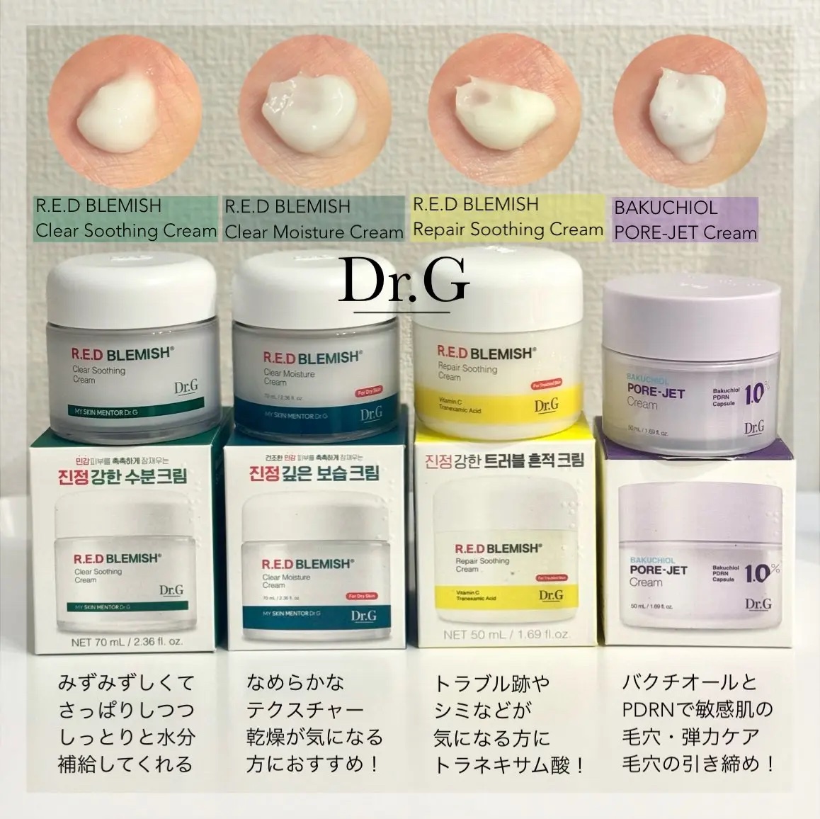 レッドブレミッシュ クリアスージングクリーム/Dr.G/フェイスクリームを使ったクチコミ（2枚目）