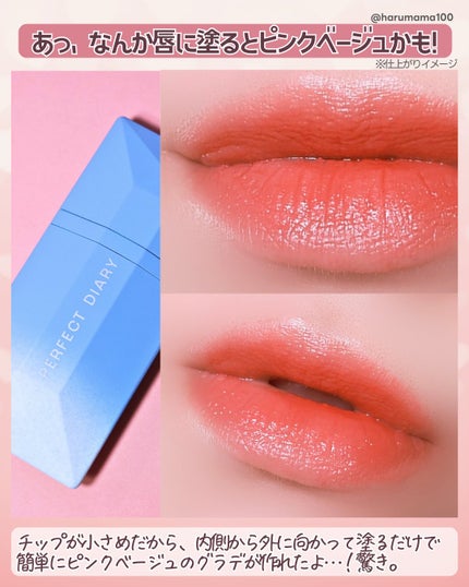 READ ME デニムシリーズ リップティント ピンクベージュ/PERFECT DIARY/リップティントの画像