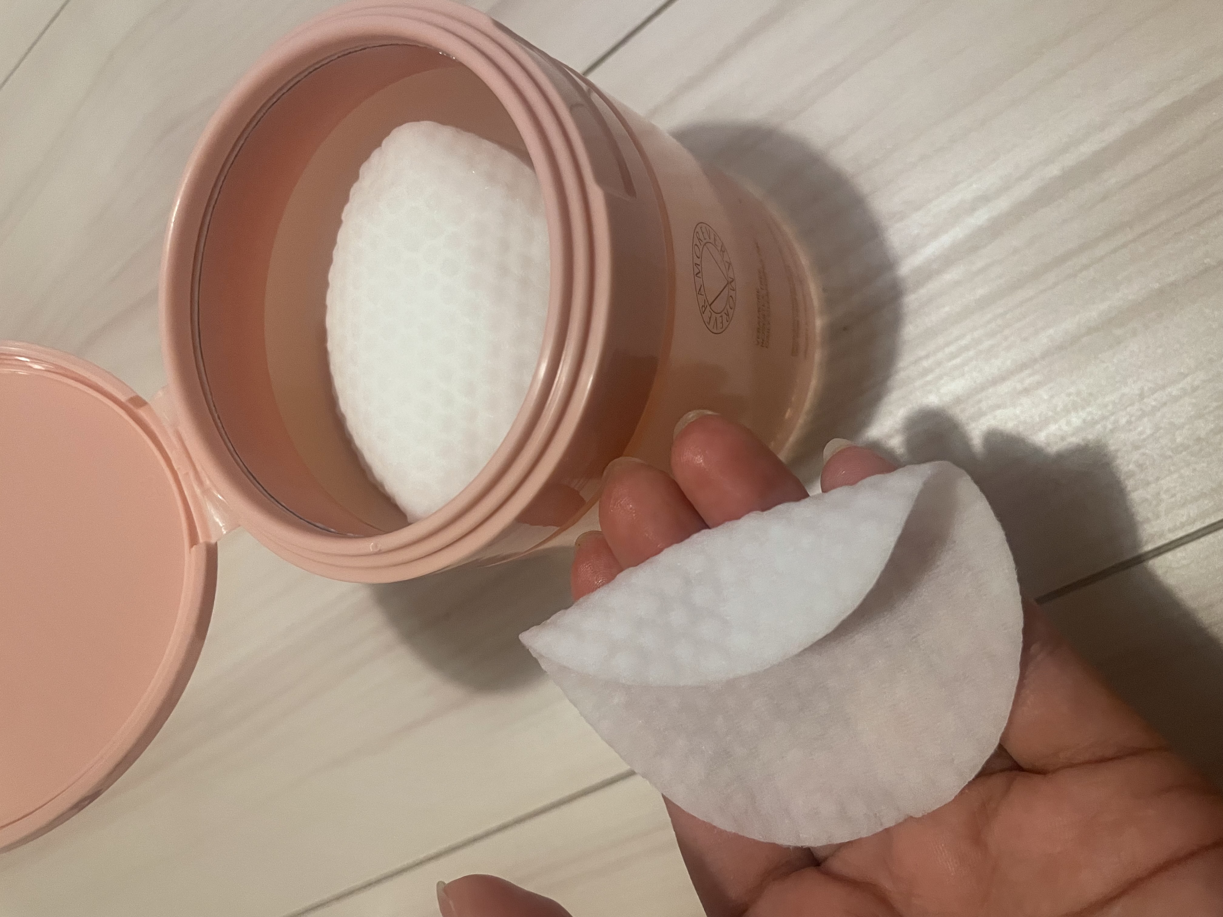 ローズ＆ティーツリークレンジングパッド/VERAMORE/クレンジングシートを使ったクチコミ（1枚目）