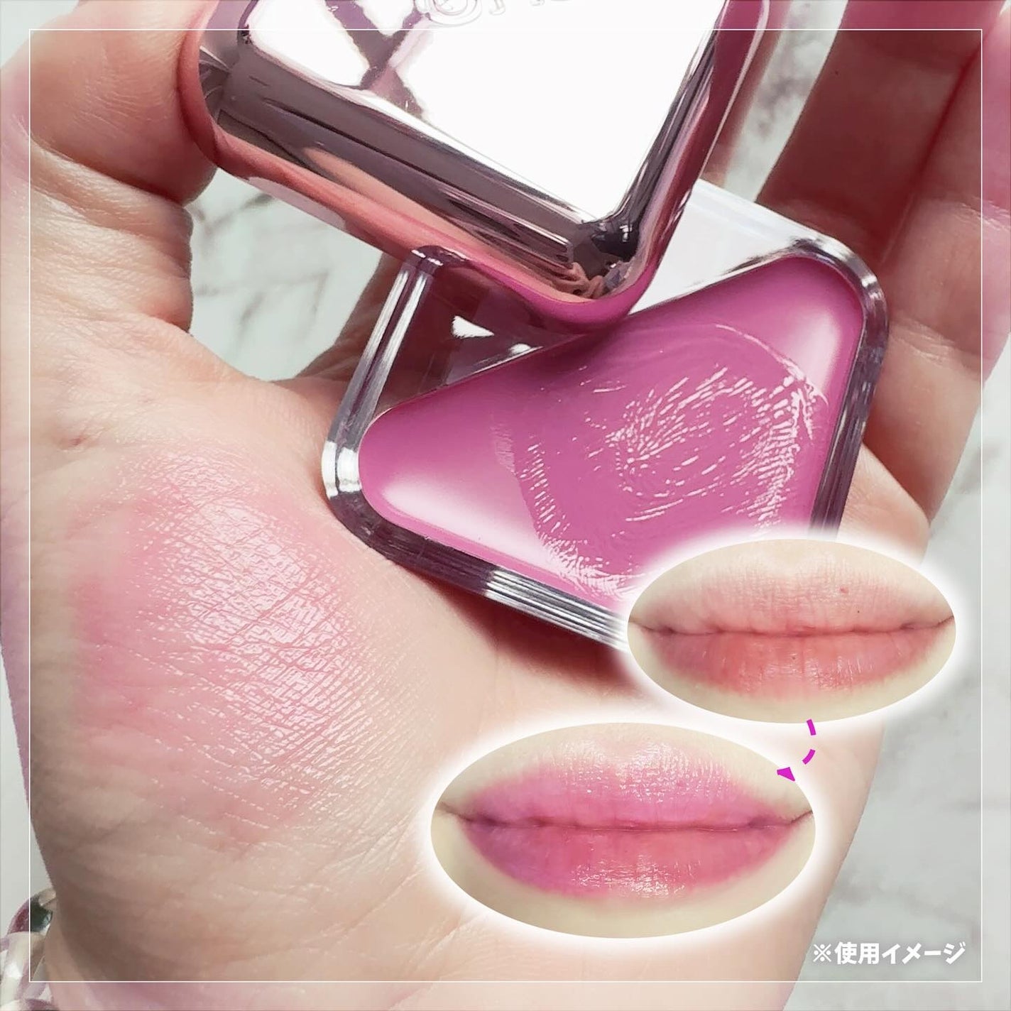 エッセンシャル リップチーク タップ/CLIO/ジェル・クリームチークを使ったクチコミ(3枚目)