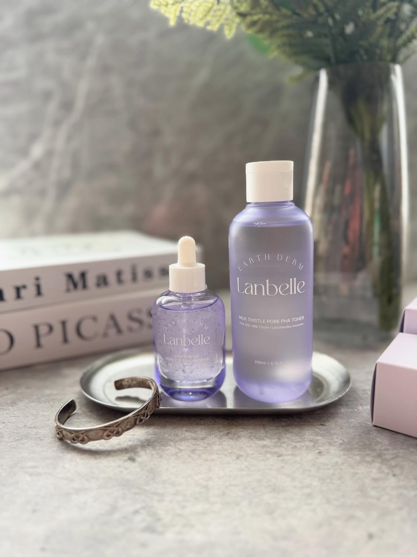 ミルクシスルポアカプセルアンプル/LANBELLE/美容液を使ったクチコミ（1枚目）