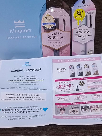 キングダム 束感カールマスカラ/キングダム/マスカラを使ったクチコミ(5枚目)