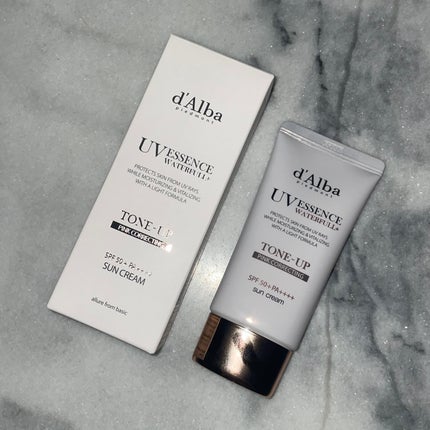 ウォータフルトーンアップサンクリーム/ダルバ/日焼け止めクリームを使ったクチコミ(1枚目)