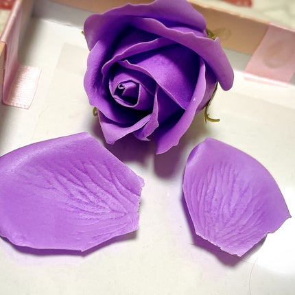 苺貴族 on LIPS 「フラワーシャボン貰ったのでさっそく入浴剤としてお風呂に入れまし..」(2枚目)