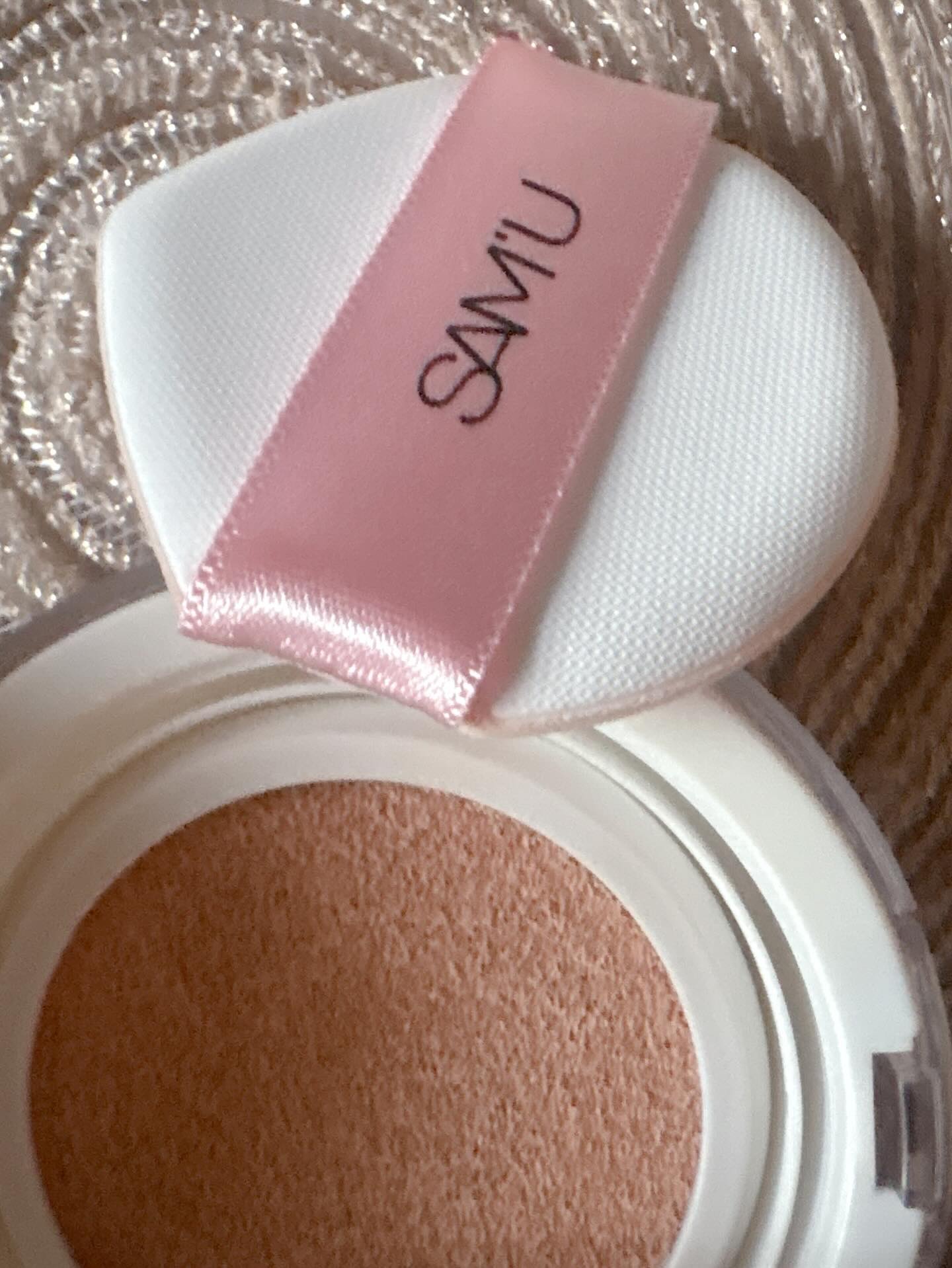 センシティブピュア＆ピュアクッション/SAM'U/クッションファンデーションを使ったクチコミ（2枚目）