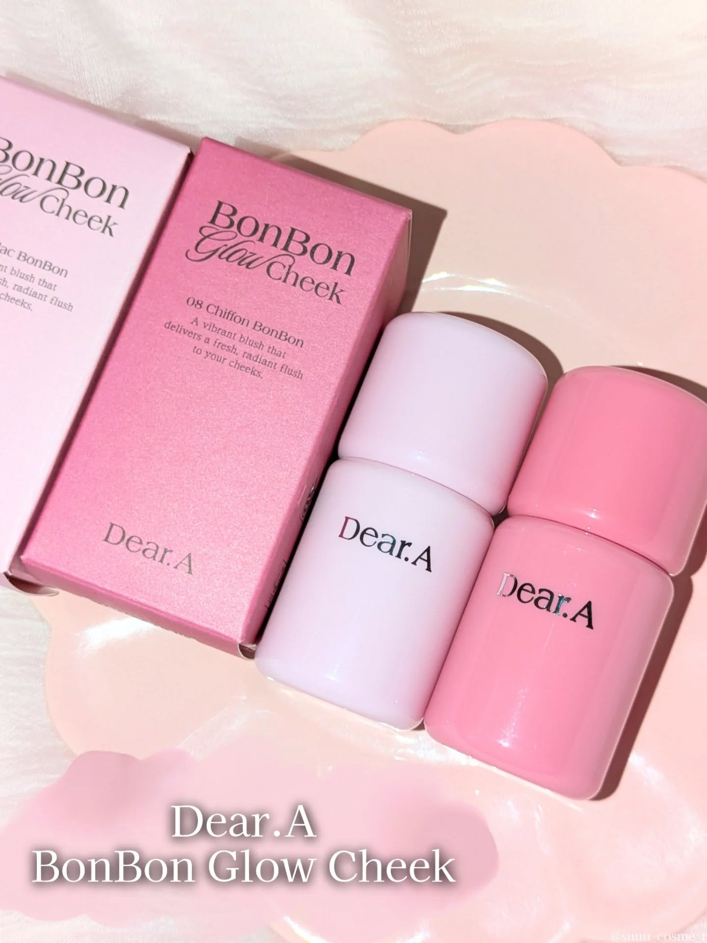 ボンボングロウチーク/Dear.A/リキッドチークを使ったクチコミ（1枚目）