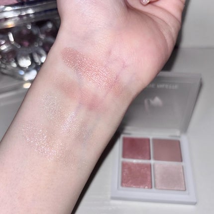 THE アイパレR/b idol/アイシャドウパレットを使ったクチコミ(4枚目)